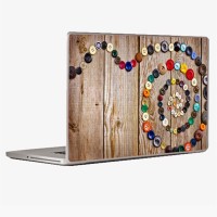 Theskinmantra Buttons Laptop Decal 13.3   Laptop Accessories  (Theskinmantra)