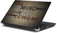 ezyPRNT One mind Quote (15 to 15.6 inch) Vinyl Laptop Decal 15   Laptop Accessories  (ezyPRNT)