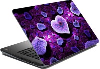 meSleep Purple Leaf Heart Vinyl Laptop Decal 15.6   Laptop Accessories  (meSleep)