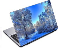 ezyPRNT Snow Forest (14 to 14.9 inch) Vinyl Laptop Decal 14   Laptop Accessories  (ezyPRNT)