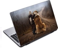 ezyPRNT Huge Pet Animal (14 to 14.9 inch) Vinyl Laptop Decal 14   Laptop Accessories  (ezyPRNT)