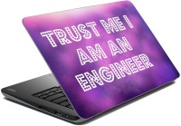 View meSleep Trust Me Am Engineer Vinyl Laptop Decal 15.1 Laptop Accessories Price Online(meSleep)