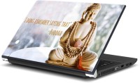 ezyPRNT Budha Quote (15 to 15.6 inch) Vinyl Laptop Decal 15   Laptop Accessories  (ezyPRNT)