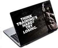 ezyPRNT Don't Try Losing Motivation Quote (14 to 14.9 inch) Vinyl Laptop Decal 14   Laptop Accessories  (ezyPRNT)