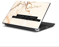 Dadlace Follow your passion Vinyl Laptop Decal 17   Laptop Accessories  (Dadlace)