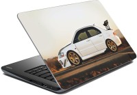 meSleep White Car 72-074 Vinyl Laptop Decal 15.6   Laptop Accessories  (meSleep)