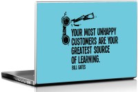 Seven Rays Learning Bill Gates Vinyl Laptop Decal 15.6   Laptop Accessories  (Seven Rays)