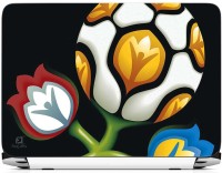 FineArts Fooball Flower Vinyl Laptop Decal 15.6   Laptop Accessories  (FineArts)