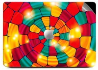 Swagsutra Colorful honey comb Vinyl Laptop Decal 15   Laptop Accessories  (Swagsutra)