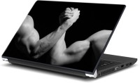 ezyPRNT Strong Arms (15 to 15.6 inch) Vinyl Laptop Decal 15   Laptop Accessories  (ezyPRNT)