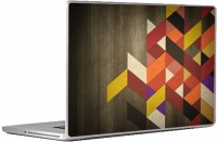 Swagsutra Half polygon Laptop Skin/Decal For 13.3 Inch Laptop Vinyl Laptop Decal 13   Laptop Accessories  (Swagsutra)
