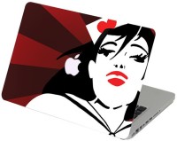 Swagsutra Swagsutra Red Lips Laptop Skin/Decal For MacBook Air 13 Vinyl Laptop Decal 13   Laptop Accessories  (Swagsutra)