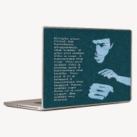 Theskinmantra Be water Laptop Decal 13.3   Laptop Accessories  (Theskinmantra)