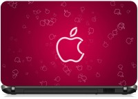 View Psycho Art Pink Bg Apple Vinyl Laptop Decal 15.6 Laptop Accessories Price Online(Psycho Art)