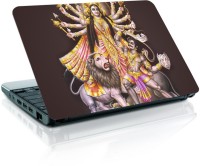 Shopmania Fighting Durga Ji Vinyl Laptop Decal 15.6   Laptop Accessories  (Shopmania)