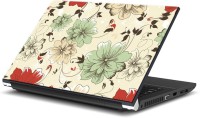 ezyPRNT Wonderful Flowers Art (15 to 15.6 inch) Vinyl Laptop Decal 15   Laptop Accessories  (ezyPRNT)