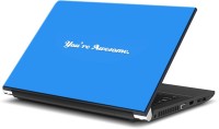 ezyPRNT Awesome (14 to 14.9 inch) Vinyl Laptop Decal 14   Laptop Accessories  (ezyPRNT)