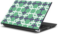 ezyPRNT Green Background Pattern (15 to 15.6 inch) Vinyl Laptop Decal 15   Laptop Accessories  (ezyPRNT)