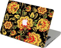 Theskinmantra Yellow Flora Laptop Skin For Apple Macbook Air 13 Inches Vinyl Laptop Decal 13   Laptop Accessories  (Theskinmantra)