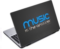 ezyPRNT Music Lovers and Musical Quotes N (14 to 14.9 inch) Vinyl Laptop Decal 14   Laptop Accessories  (ezyPRNT)