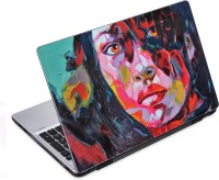 ezyPRNT Expression of Girl I (14 to 14.9 inch) Vinyl Laptop Decal 14   Laptop Accessories  (ezyPRNT)