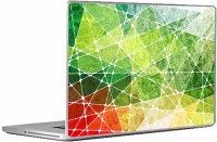 Swagsutra Green Lines Laptop Skin/Decal For 15.6 Inch Laptop Vinyl Laptop Decal 15   Laptop Accessories  (Swagsutra)