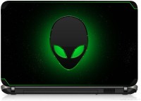 VI Collections ALLIEN GREEN HEAD PRINTED VINYL Laptop Decal 15.5   Laptop Accessories  (VI Collections)