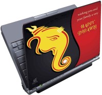 Finest Happy Dipawali Vinyl Laptop Decal 15.6   Laptop Accessories  (Finest)
