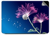 Swagsutra Dremy Flower Vinyl Laptop Decal 15   Laptop Accessories  (Swagsutra)