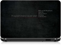 Box 18 Programmers Never Die1627 Vinyl Laptop Decal 15.6   Laptop Accessories  (Box 18)
