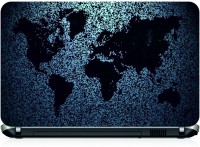 Box 18 Pixel World Map403 Vinyl Laptop Decal 15.6   Laptop Accessories  (Box 18)