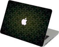 Theskinmantra Green Tinge Macbook 3m Bubble Free Vinyl Laptop Decal 11   Laptop Accessories  (Theskinmantra)