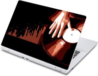ezyPRNT DJ Disc Music A (13 to 13.9 inch) Vinyl Laptop Decal 13   Laptop Accessories  (ezyPRNT)