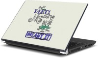 Rangeele Inkers Kiss Me Like Mean It Vinyl Laptop Decal 15.6   Laptop Accessories  (Rangeele Inkers)