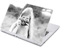 ezyPRNT Focus on Lens, not on Eyes (13 to 13.9 inch) Vinyl Laptop Decal 13   Laptop Accessories  (ezyPRNT)