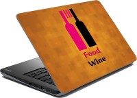 meSleep Wood Wine Vinyl Laptop Decal 15.6   Laptop Accessories  (meSleep)
