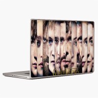 Theskinmantra Game Of Thrones Faces Universal Size Vinyl Laptop Decal 15.6   Laptop Accessories  (Theskinmantra)