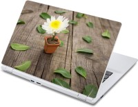 ezyPRNT Blooming Flower (13 to 13.9 inch) Vinyl Laptop Decal 13   Laptop Accessories  (ezyPRNT)