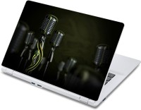 ezyPRNT Vocal Music and Mike C (13 to 13.9 inch) Vinyl Laptop Decal 13   Laptop Accessories  (ezyPRNT)