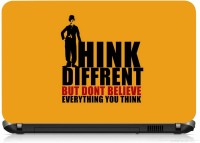 VI Collections CHAPLIN THINK DIFFERENT PRINTED VINYL Laptop Decal 15.5   Laptop Accessories  (VI Collections)