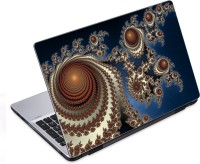 ezyPRNT Chocolaty Space Hypnotism Pattern (14 to 14.9 inch) Vinyl Laptop Decal 14   Laptop Accessories  (ezyPRNT)