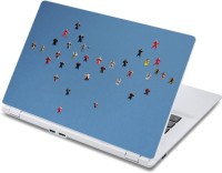ezyPRNT Massive Sky Diving (13 to 13.9 inch) Vinyl Laptop Decal 13   Laptop Accessories  (ezyPRNT)
