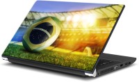 ezyPRNT Football Bright Light Sports (15 to 15.6 inch) Vinyl Laptop Decal 15   Laptop Accessories  (ezyPRNT)
