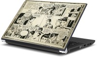 Rangeele Inkers Sherlock Holmes Comic Strip Vinyl Laptop Decal 15.6   Laptop Accessories  (Rangeele Inkers)