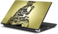 ezyPRNT Abstract Typography G (15 to 15.6 inch) Vinyl Laptop Decal 15   Laptop Accessories  (ezyPRNT)