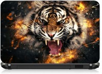 VI Collections CROUCHING TIGER pvc Laptop Decal 15.6   Laptop Accessories  (VI Collections)