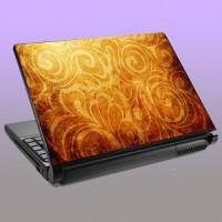 Theskinmantra Fiery Floral Vinyl Laptop Decal 15.6   Laptop Accessories  (Theskinmantra)