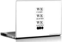 View Bravado Swedish House Mafia We Raved We Loved Vinyl Laptop Decal 15.6 Laptop Accessories Price Online(Bravado)