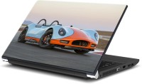 ezyPRNT Beautiful Car on Race Track (14 to 14.9 inch) Vinyl Laptop Decal 14   Laptop Accessories  (ezyPRNT)