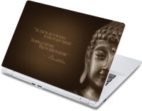 ezyPRNT Buddha Quote b (13 to 13.9 inch) Vinyl Laptop Decal 13   Laptop Accessories  (ezyPRNT)